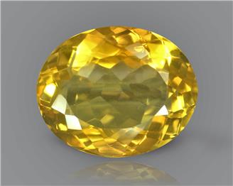 Yellow Citrine Natural Certified 9.73 carats -861